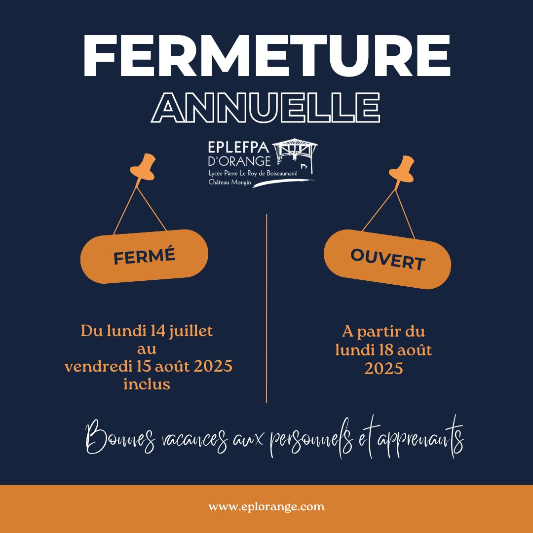 fermeture exceptionnelle