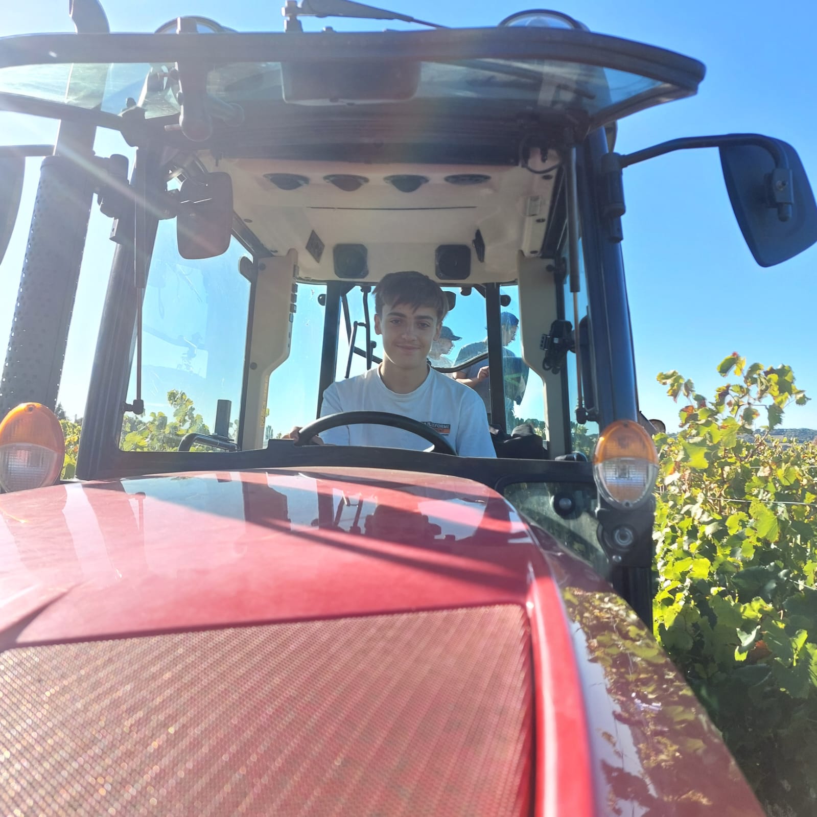 conducteur tracteur